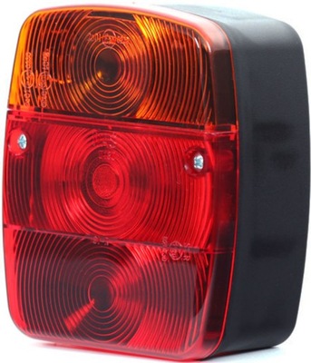 Лампа комбинированная na задняя прицеп 12/24v задняя waś фото №1