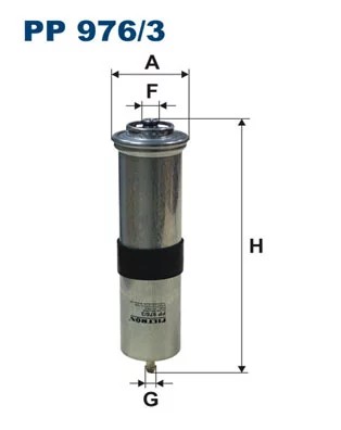 PP976/3 FILTRO COMBUSTIBLES  