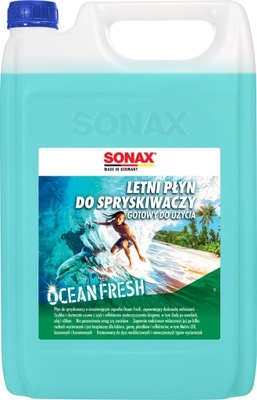 SONAX PRO LETNI MODO DO LIMPIAPARABRISAS ZAPACH OCEAN FRESH 4L  