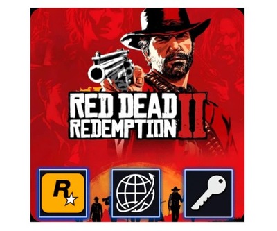 Red Dead Redemption 2 - Rockstar - Key/Klucz - PL - PC