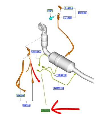 СВІЧКА ЗАПАЛЮВАННЯ СИСТЕМИ DPF САЖОВИЙ FORD 2.0 2.2 TDCI OE