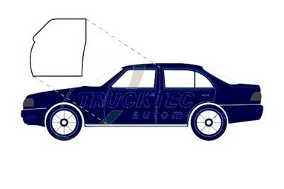 Trucktec automotive 02.53.049 прокладка дверь фото №1