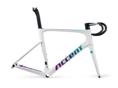 Rama szosowa ACCENT Cyclone Disc Carbon M 52 white