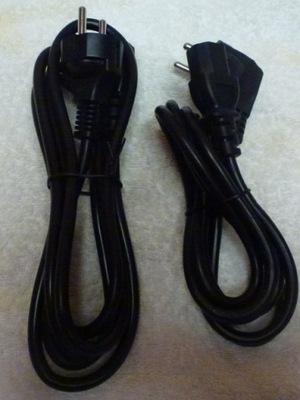 Kabel zasilający PC 1,8 m ,3 x 0,75 mm2
