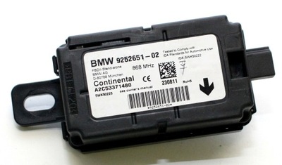 MÓDULO REFORZADOR MANDO 9252651 BMW  