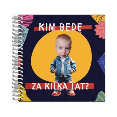 Personalizowana książka dla małego dziecka "Kim będę" Grube Karty