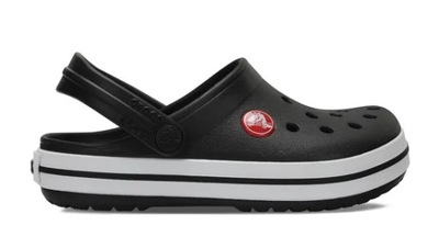 CROCS KLAPKI DZIECIĘCE CZARNE WSUWANE 36-37 S7B