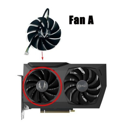 8G GPU Cooler Fan CF9015H12S 4 Pin Fan Cooling Fan Fan
