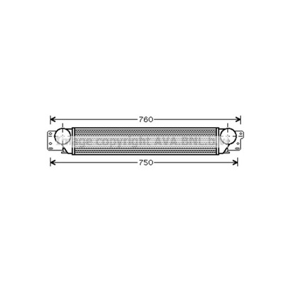 RADUADOR AIRE DE CARGA AVA QUALITY COOLING OL4442  