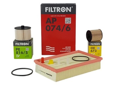 Ford focus 2 ii 2,0tdci набор фильтров filtron hit фото №1