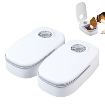 KARMNIK DLA KOTÓW I PSÓW Z AUTOMATYCZNYM PODAJNIKIEM TIMERA