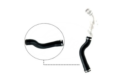 Gates шланг радіатора land rover range rover iii 3.6d 04.06-08.12 фото №1