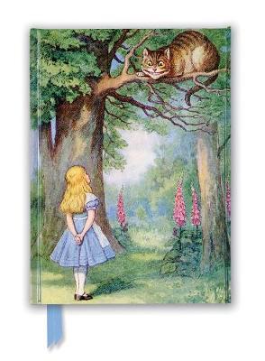 JOHN TENNIEL: ALICE AND THE CHESHIRE CAT (FOILED JOURNAL) Flame Tree Studio