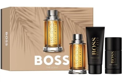 Zestaw męski Hugo Boss The Scent For Man EDT 3 elementy