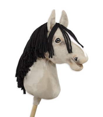 Hobby Horse Duży koń na kiju Premium - jasnobułany