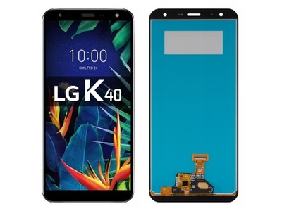 WYŚWIETLACZ LCD SZYBKA DIGITIZER DO LG K40 X420