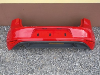 Vw golf vii 2015r h/b бампер задня pdc фото №1