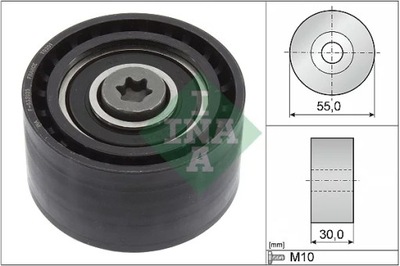 INA 532 0874 10 ROLLO KIERUNKOWA / PROWADZACA, CORREA DISTRIBUCIÓN  