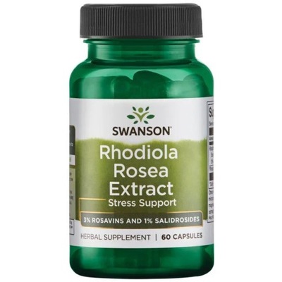 SWANSON Rhodiola Rosea Extract RÓŻENIEC GÓRSKI 60k