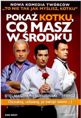 Dvd: POKAŻ KOTKU CO MASZ W ŚRODKU Jan Frycz FOLIA