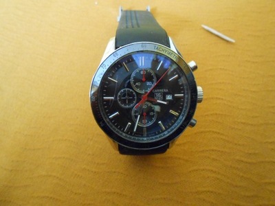 LADNY CARRERA HEUER CHRONOGRAF SPRAWNY KWARC