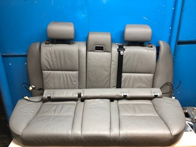 Bmw e61 заднє сидіння задня задня підігрів сіра шкіра фото №1