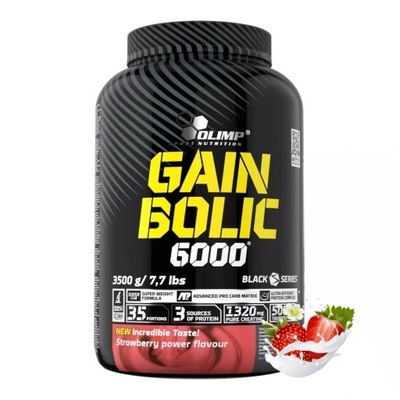 Olimp Gain Bolic 6000 - Truskawka - 3500g