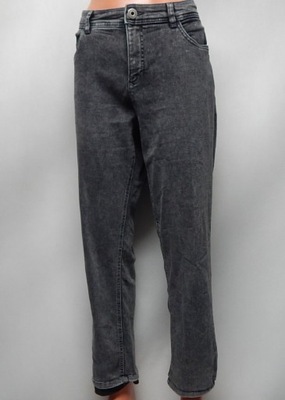 C&A Spodnie damskie jeans przecierane 44/46