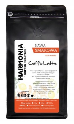 Kawa Harmonia smakowa ziarnista CAFFE LATTE 250g