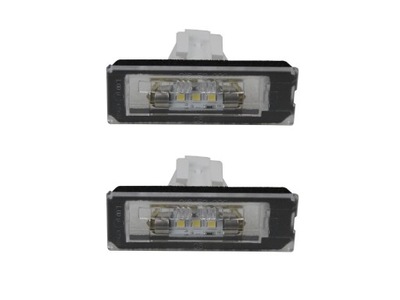 Фонари led номерного знака fiat ducato jumper boxer 06- фото №1