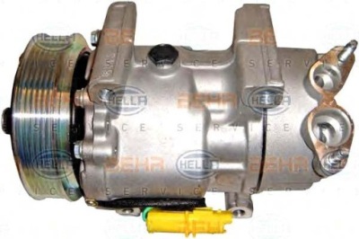 Behr hella компресор кондиціонера citroen berlingo фото №1