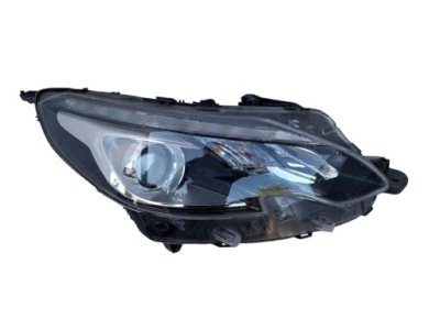 Peugeot 2008 lift 90167009 лампа правая czarna фото №1