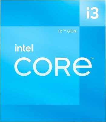Procesor Intel Core i3-12100F BOX 3,3GHz, LGA1700