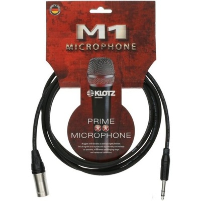 Klotz M1MS1K0300 kabel mikrofonowy 3m xlr-jack