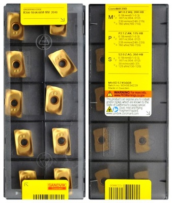 PŁYTKI R390 180608 M-MM 2040 SANDVIK