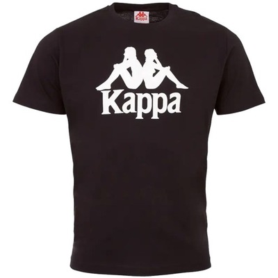 KAPPA t-shirt koszulka męska bawełna r. L czarna