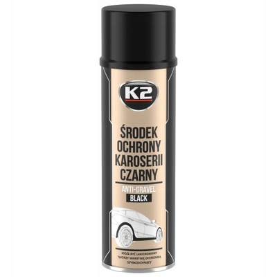 K2 ŚRODEK OCHRONY KAROSERII CZARNY 500 ML