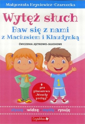 WYTĘŻ SŁUCH ĆWICZENIA JĘZYKOWO SŁUCHOWE