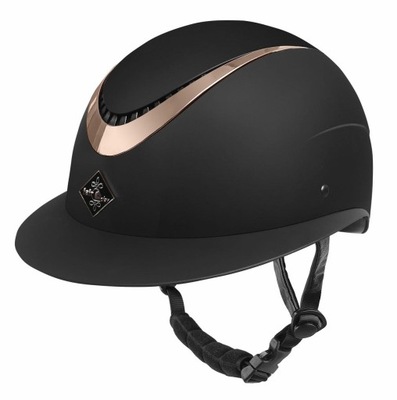 FAIR PLAY Kask APOLEUS RG W-V Czarny/rosegold 24H (R: M)