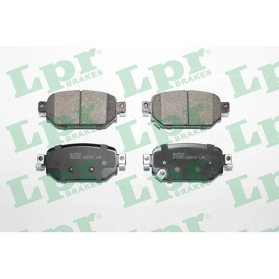 SET PADS HAMULCOWYCH, BRAKES TARCZOWE LPR 05P2137  