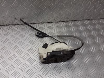 Замок дверь правый задняя skoda fabia ii 6pin фото №1