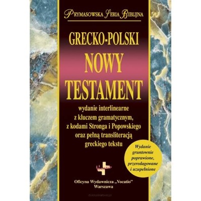 Grecko-polski Nowy Testament interlinearny