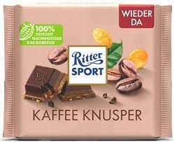 czekolada RITTER SPORT Kaffee Knusper Kawa/Orzechy Niemcy