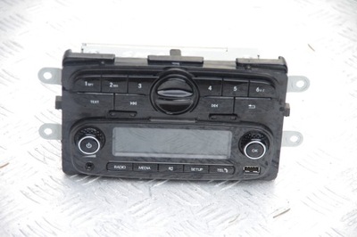 RADIO SMART FORFOUR II W453 A453 TWINGO 3 A4539000202 281157767R  