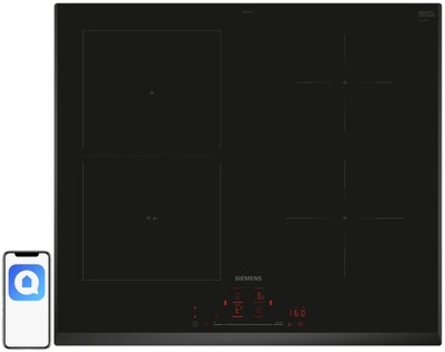 Płyta indukcyjna 60 cm czarna ceramika SIEMENS ED651HSC1E