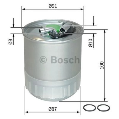 FILTRO COMBUSTIBLES BOSCH F 026 402 056  