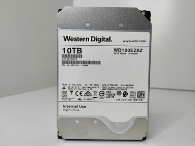 Dysk HDD WD WD100EZAZ 10TB 3.5" SATA3 / uszkodzony