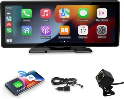 Uniwersalny ekran 10.26 "Multimedia radiowe samochodowy Carplay AndroidAuto