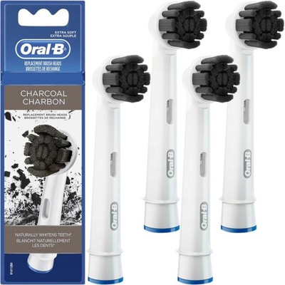 4x Końcówka Oral-B Pure Clean Węgiel Aktywny EB20