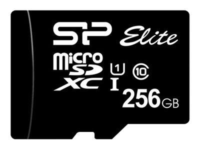 SILICON POWER Karta Pamięci Micro SDXC 256GB Class 10 Elite UHS-1 +Adapter